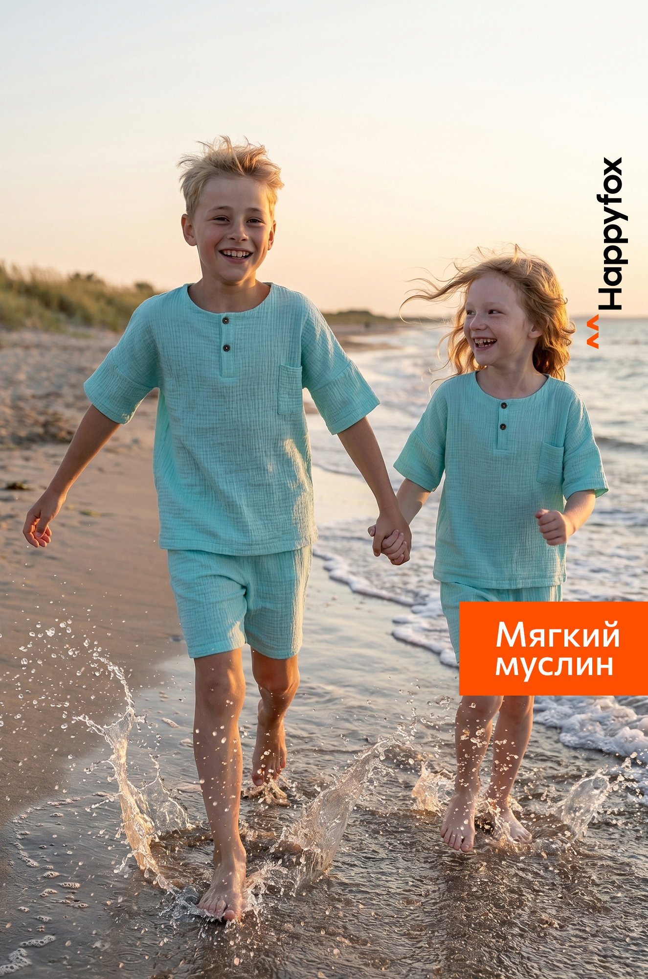 Костюм детский из муслина Happyfox
