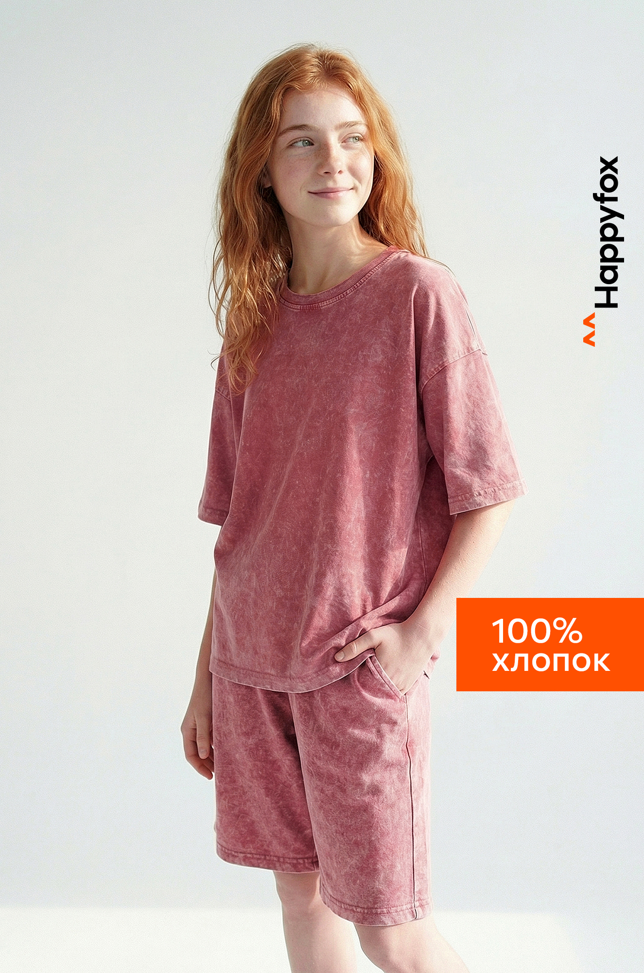 Женская футболка Happy Fox