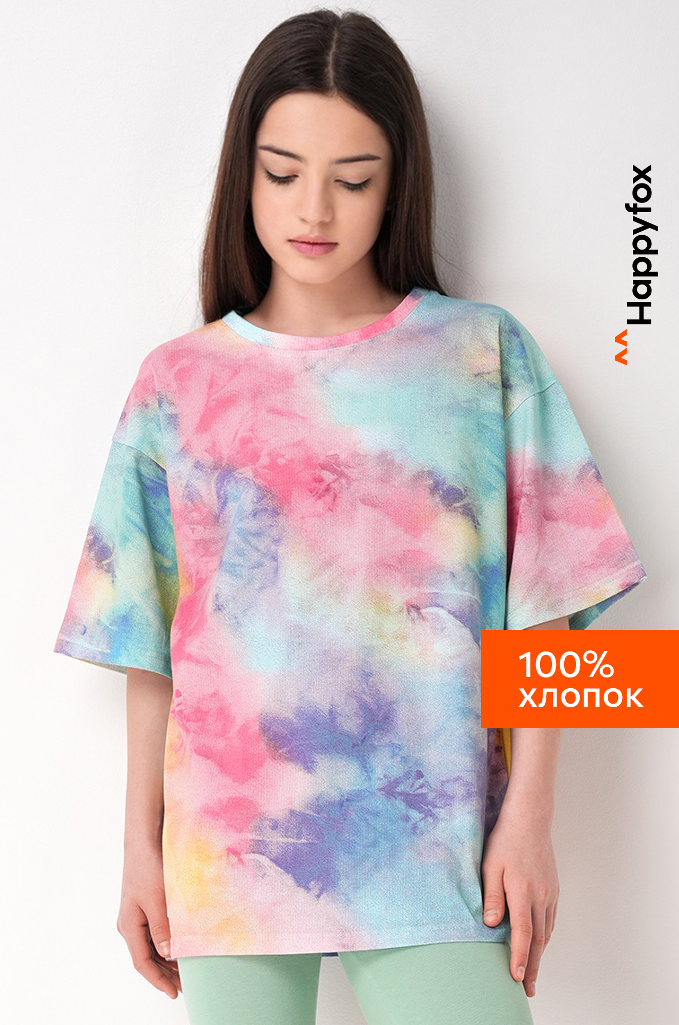 Женская футболка Happy Fox