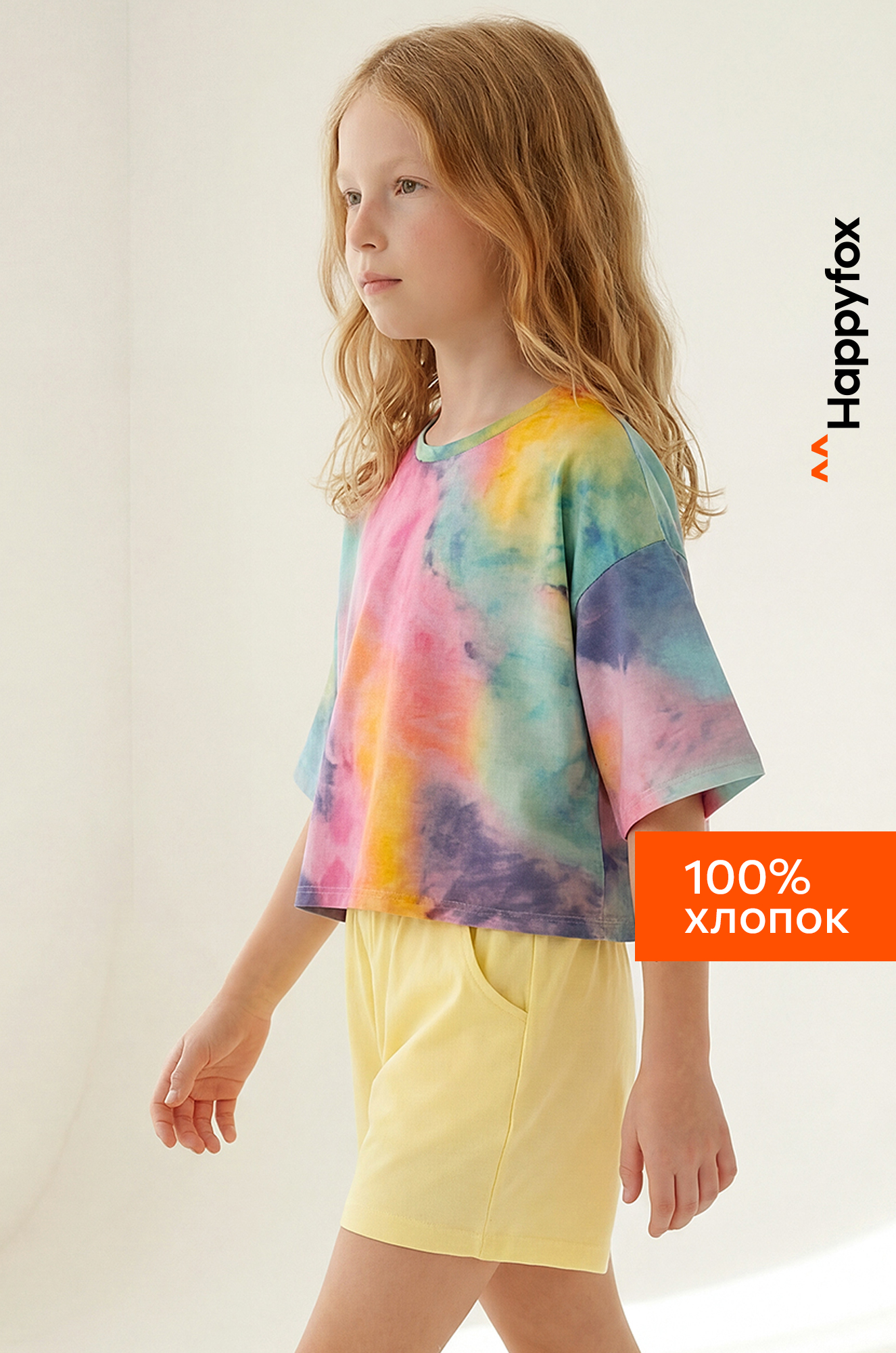 Женская футболка Happy Fox