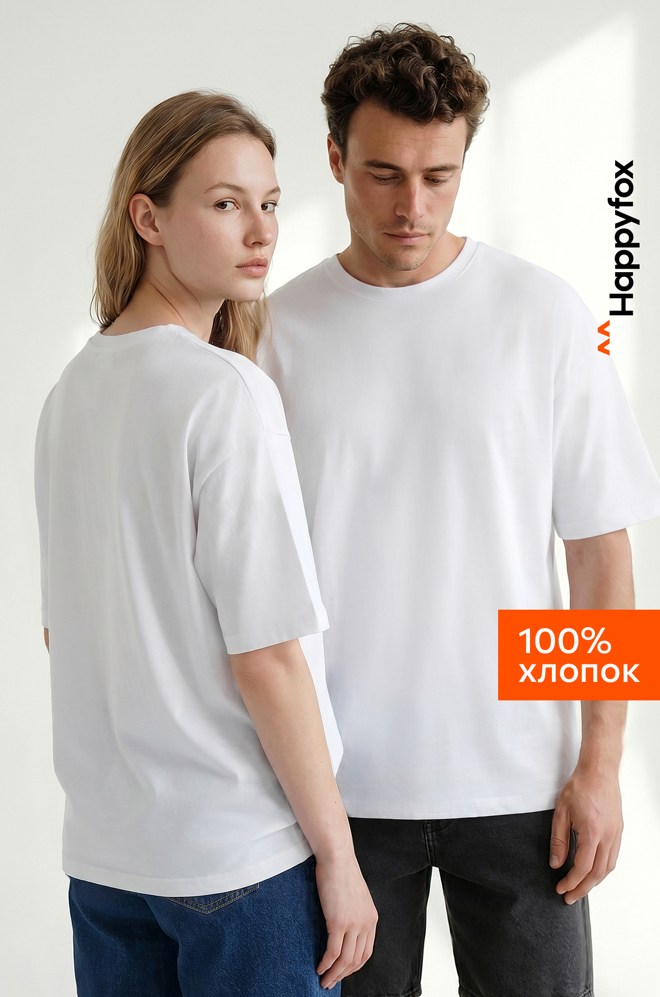 Женская футболка Happy Fox