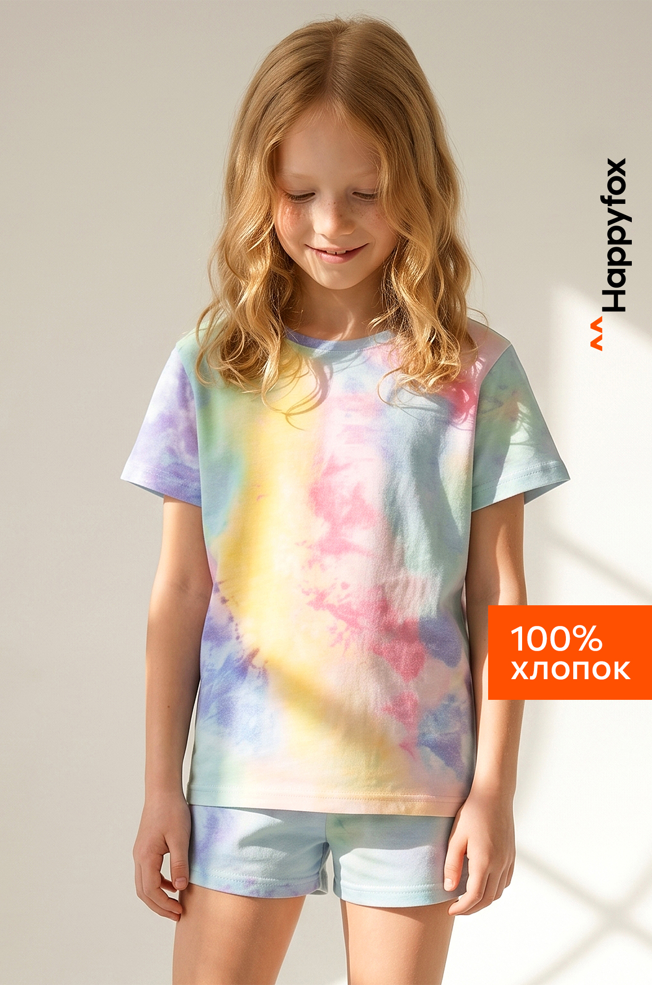 Женская футболка Happy Fox
