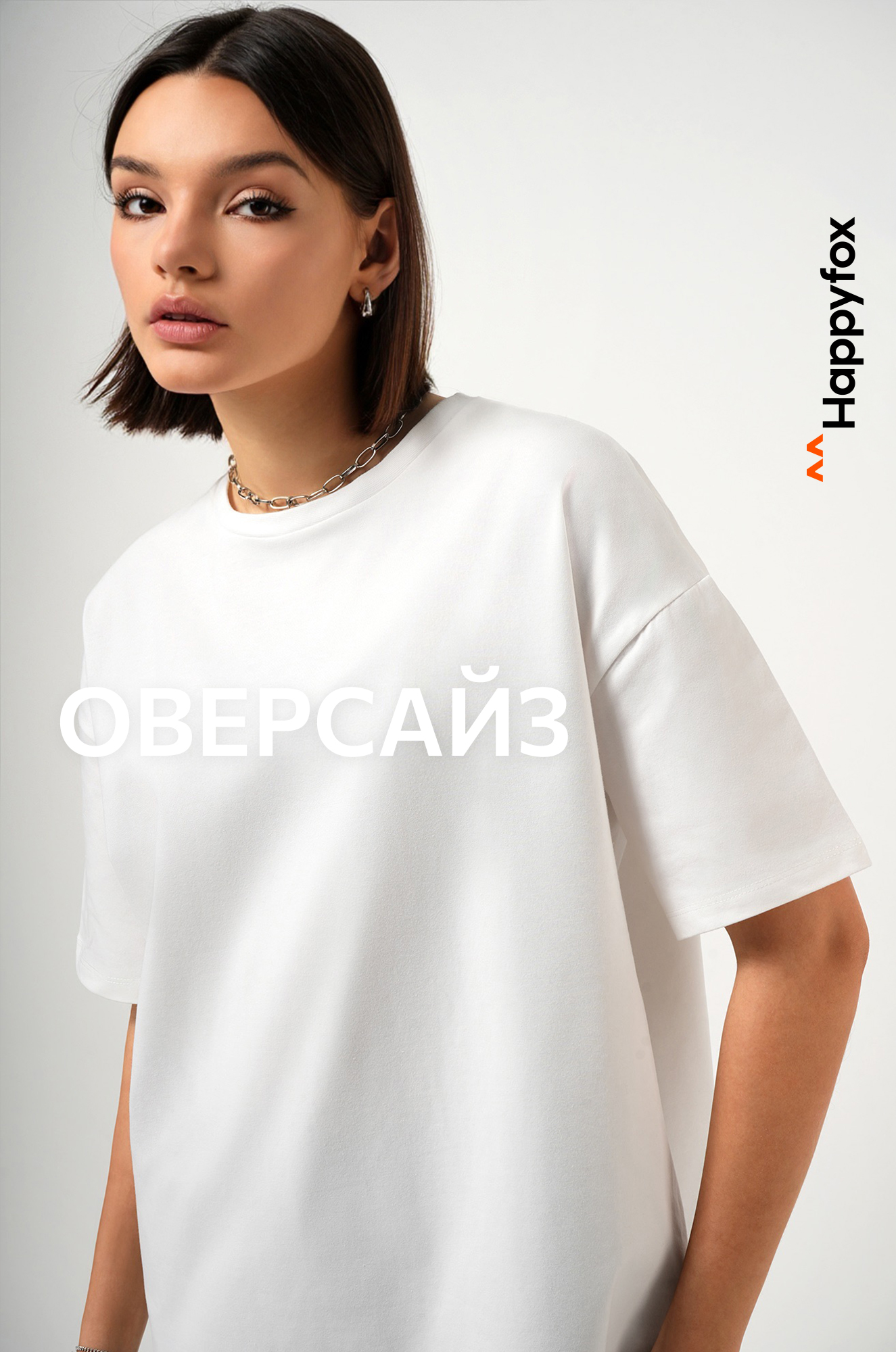 Женская футболка Happy Fox